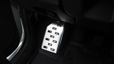 Fodstøtte venstre stål/sort polyurethan Dacia Dokker/Lodgy 2012–2021 - Carlevel - 