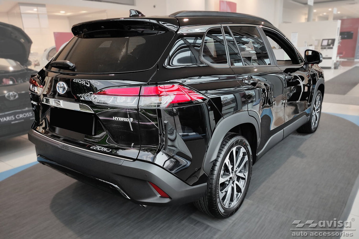 Fotstöd Toyota Corolla Cross (XG1TJ) 2022+ – Svart | AVISA - Carlevel AB - Fotstöd