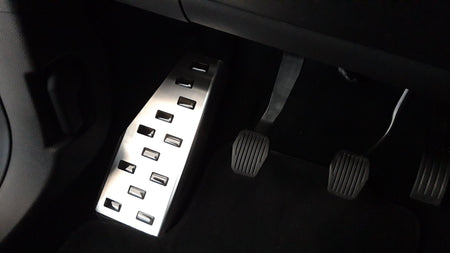Fodstøtte venstre stål/sort polyurethan Ford Kuga/C - Max 2008–2019 - Carlevel - 