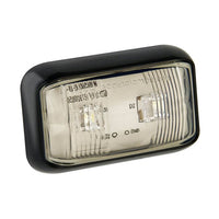 Frontmarkering 2LED Hvid - produktbillede forfra | LEA