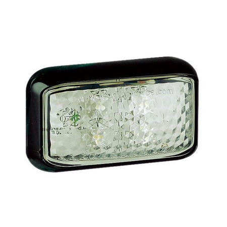produktbillede forfra, der viser frontmarkering 4LED Hvid - LEA
