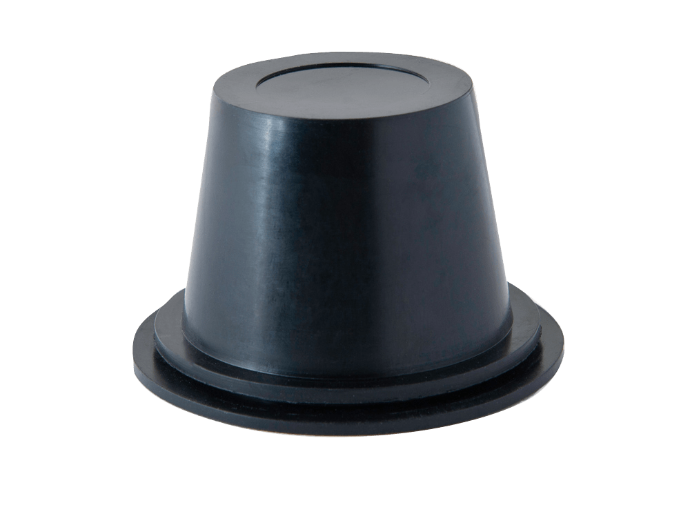 Gummibetræk 50x44mm - produktbillede forfra | Carlevel