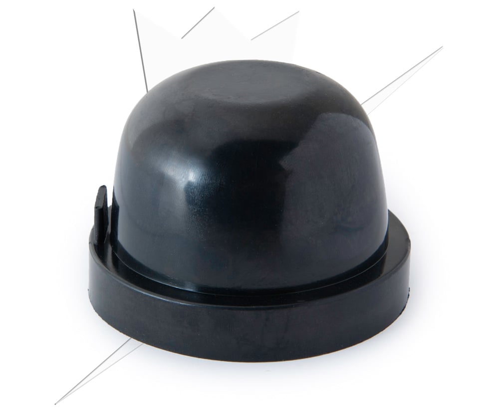 Gummibetræk 75x60mm - produkt set fra siden | Carlevel