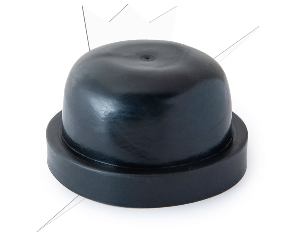Gummilåg 80x50mm - produkt set fra siden | Carlevel