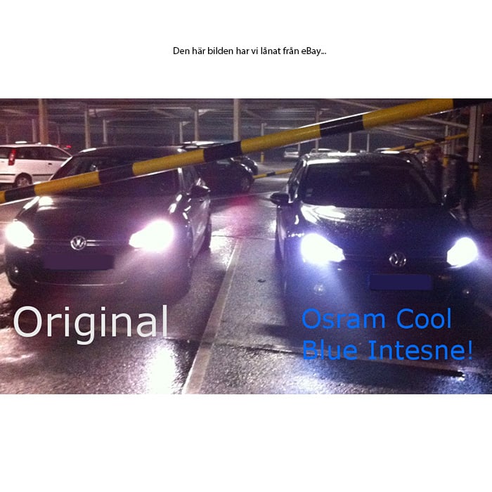 H15 Osram Cool Blue Intense (Next Gen) – nærbillede detaljer | OSRAM
