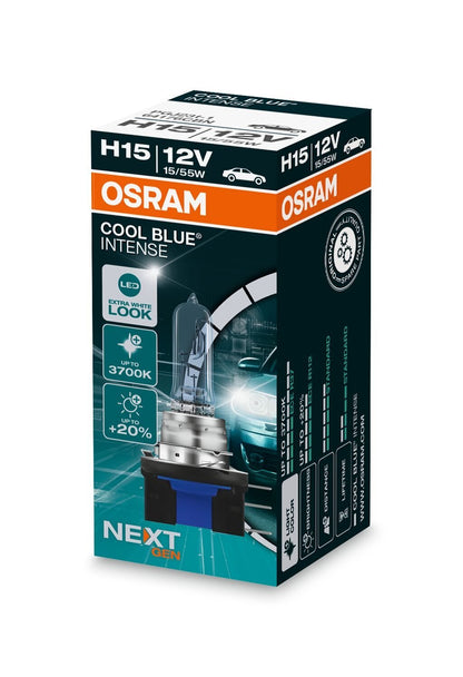 H15 Osram Cool Blue Intense (Next Gen) - produktbillede forfra | OSRAM