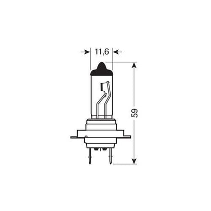 H18 Osram Original 12V – 65W – i brug | OSRAM