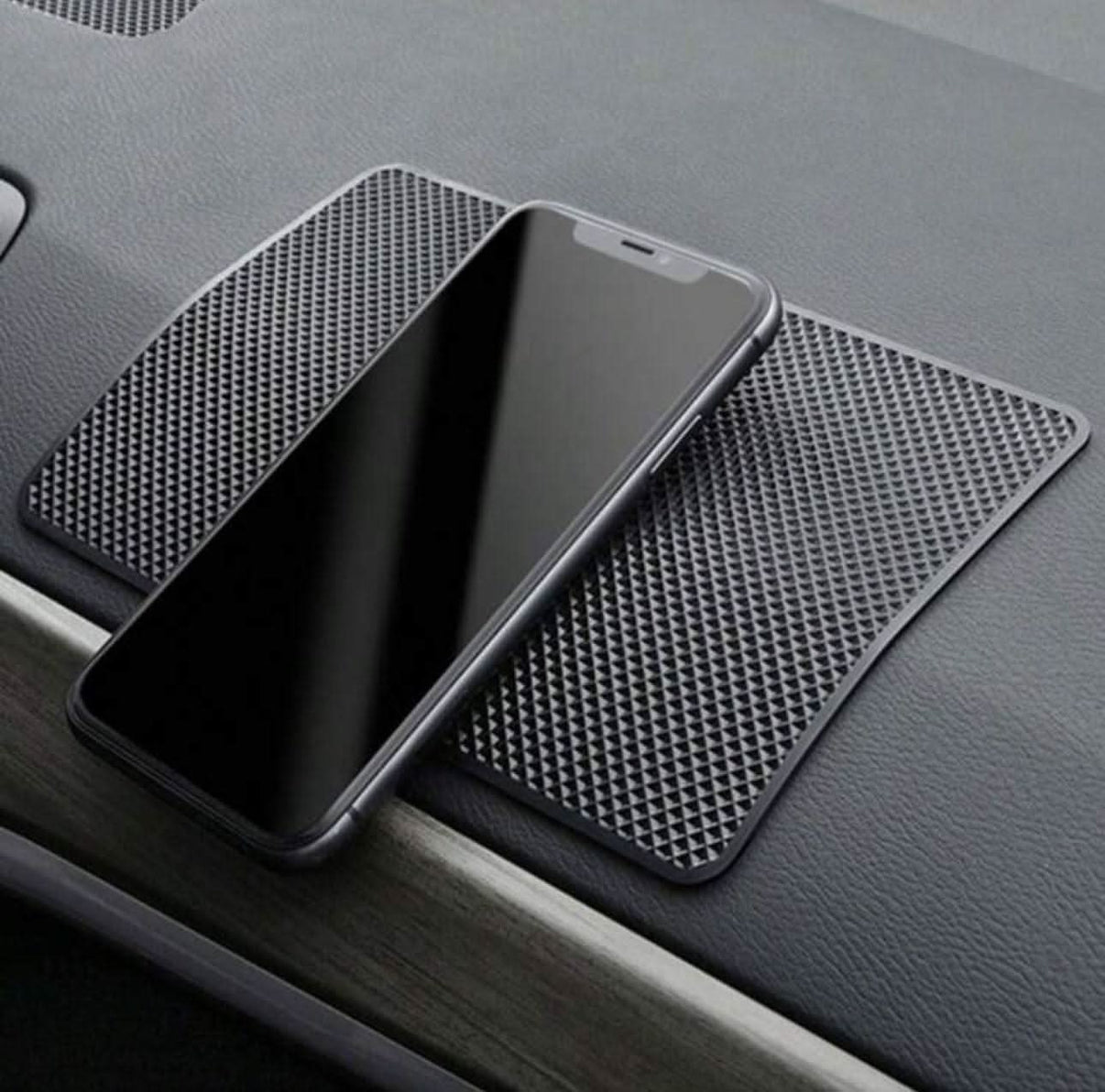 Skridsikker silikonemåtte til bilinstrumentbræt - Universal telefonholder & anti-skridmåtte - Carlevel - 