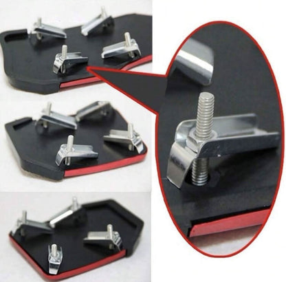 Skridsikre og holdbare bilpedaler af aluminiumslegering - Universal Passer til biler - Carlevel - 