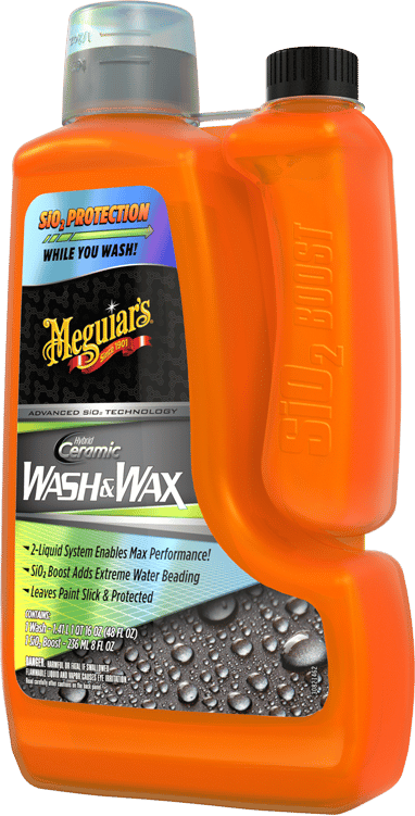 HYBRID Pakke fra Meguiar's - 1,4l med vaskehandske - nærbillede detaljer | Meguiars