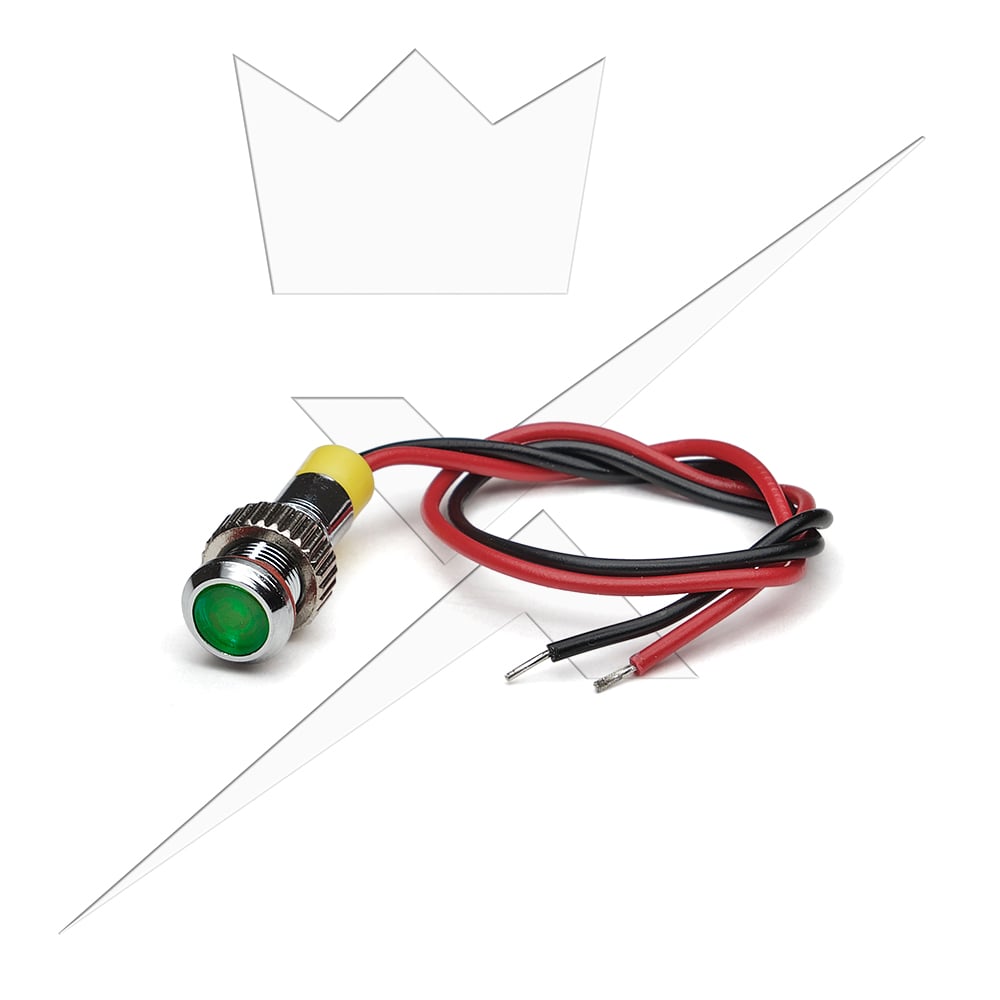 installationsvisning for Indikatorlampe LED 6mm – ANDET