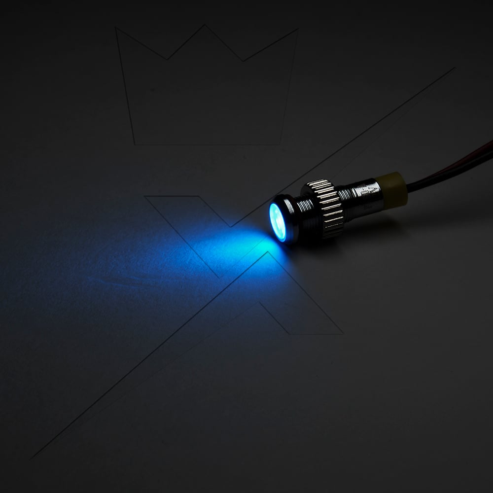 nærbillede af detaljer og materialer af Indikatorlampe LED 6mm - ANDET