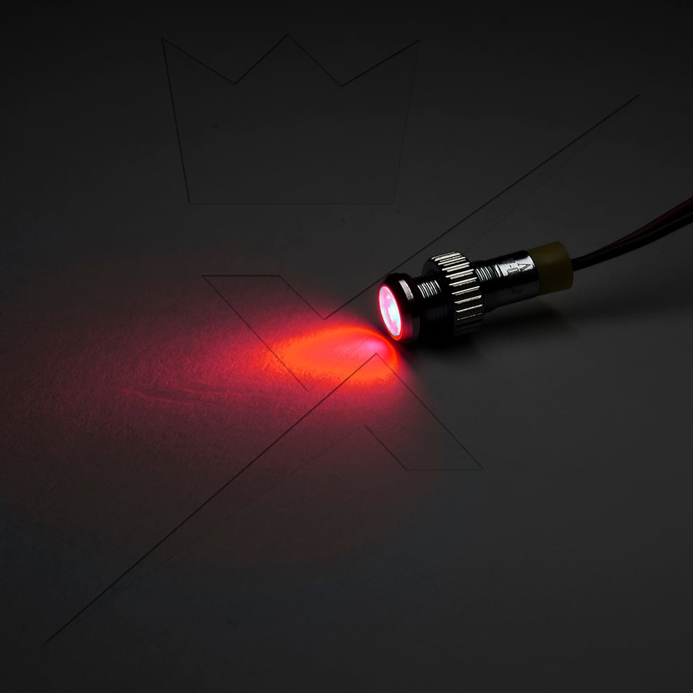 billede, der viser brugen af Indikatorlampe LED 6mm - ANDET