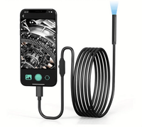 High Definition inspektionskamera til iPhone - Vandtæt med LED-lys | Fleksibelt og klart billede - Carlevel - 