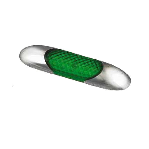 produktbillede fra forsiden viser Indvendig LED - Strip 100mm - Grøn - LEA