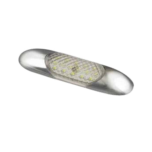 Indvendig LED - strip 100mm - Hvid - produktbillede forfra | LEA