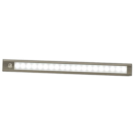 produktbillede forfra, der viser interiør LED - Strip 260mm - ON/OFF - Grå - LEA