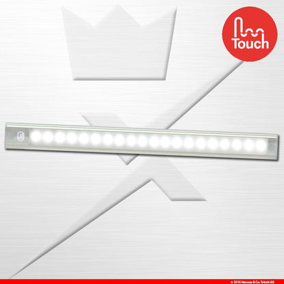 billede, der viser brug af indvendig LED - Strip 260mm - ON/OFF - Sølv - LEA