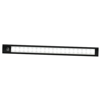 produktbillede forfra viser interiør LED - Strip 260mm - ON/OFF - Sort - LEA