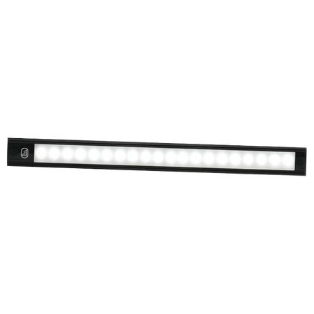 produktbillede forfra viser interiør LED - Strip 260mm - ON/OFF - Sort - LEA