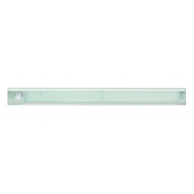 produktbillede forfra, der viser interiør LED – Strip 410 mm – Touch Silver – LEA