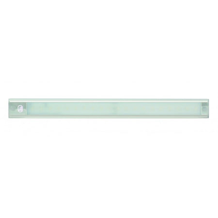 produktbillede forfra, der viser interiør LED – Strip 410 mm – Touch Silver – LEA