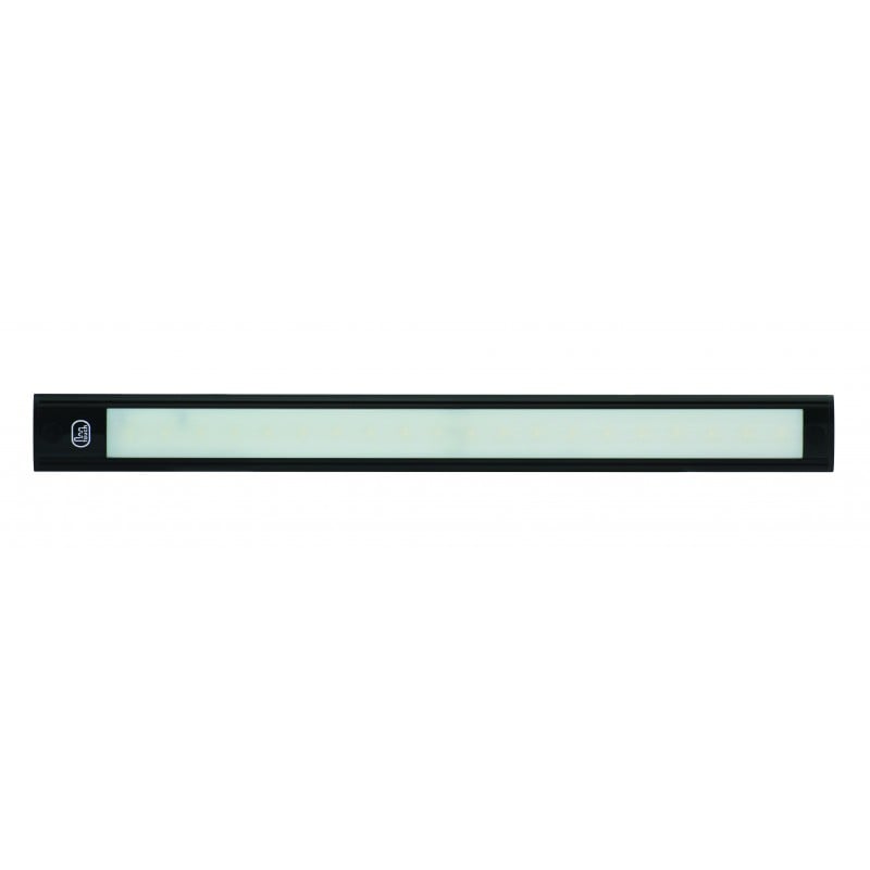 Indvendig LED - strip 410mm - Touch Black - produktbillede forfra | LEA