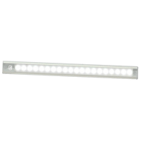 Indvendig LED - strip 770mm - ON/OFF - Sølv - produktbillede forfra | LEA