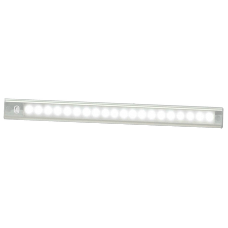Indvendig LED - strip 770mm - ON/OFF - Sølv - produktbillede forfra | LEA