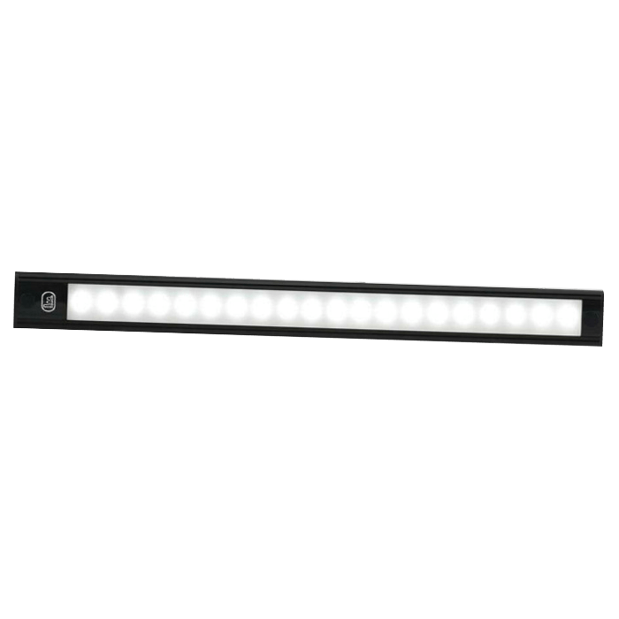 Indvendig LED - strip 770mm - ON/OFF - Sort - produktbillede forfra | LEA