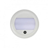 Indvendig lampe Ø130mm – IP67 – On/Off – produktbillede forfra | LEA