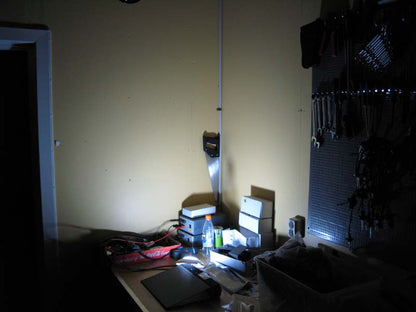 billede, der viser brug af interiørlampe Ø143mm - ON/OFF - Sort - LEA