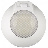 produktbillede forfra, der viser Indvendig lampe Ø143mm - ON/OFF - Hvid - LEA
