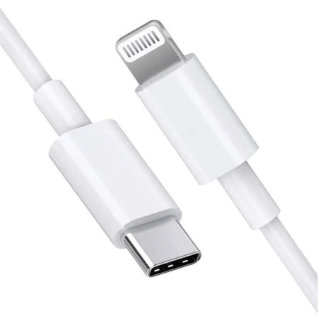 iPhone oplader USB - C til Lightning 2m - Hurtig opladning 20W - Carlevel - 