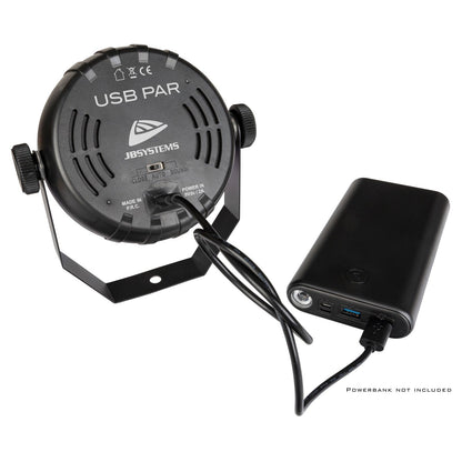 Indvendig LED-belysning RGBW USB PAR 12x1W Auto/lydstyret JB-Systems - i brug | JB systemer