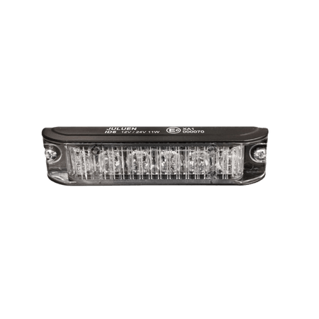 Juluen ID6 LED Blinkende lys orange – R65 Klasse – 11 – 12 - 24 V – LUXTAR - Carlevel - Belysning > Blinklys og blinkende ramper