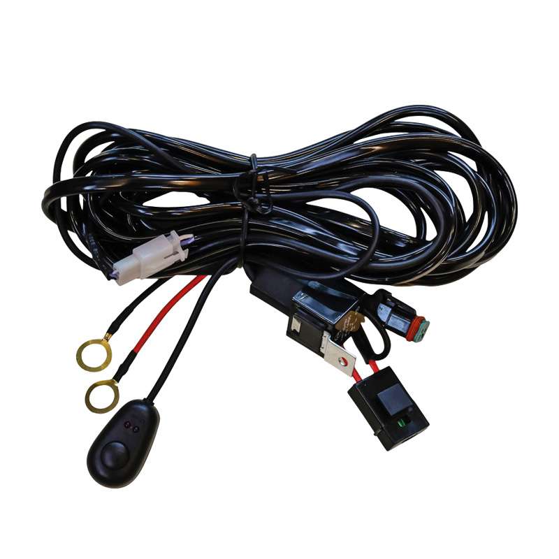 Strands Kabelsæt 1x DT - Kontakt - 12V, Relæ og Sikring - Carlevel - 