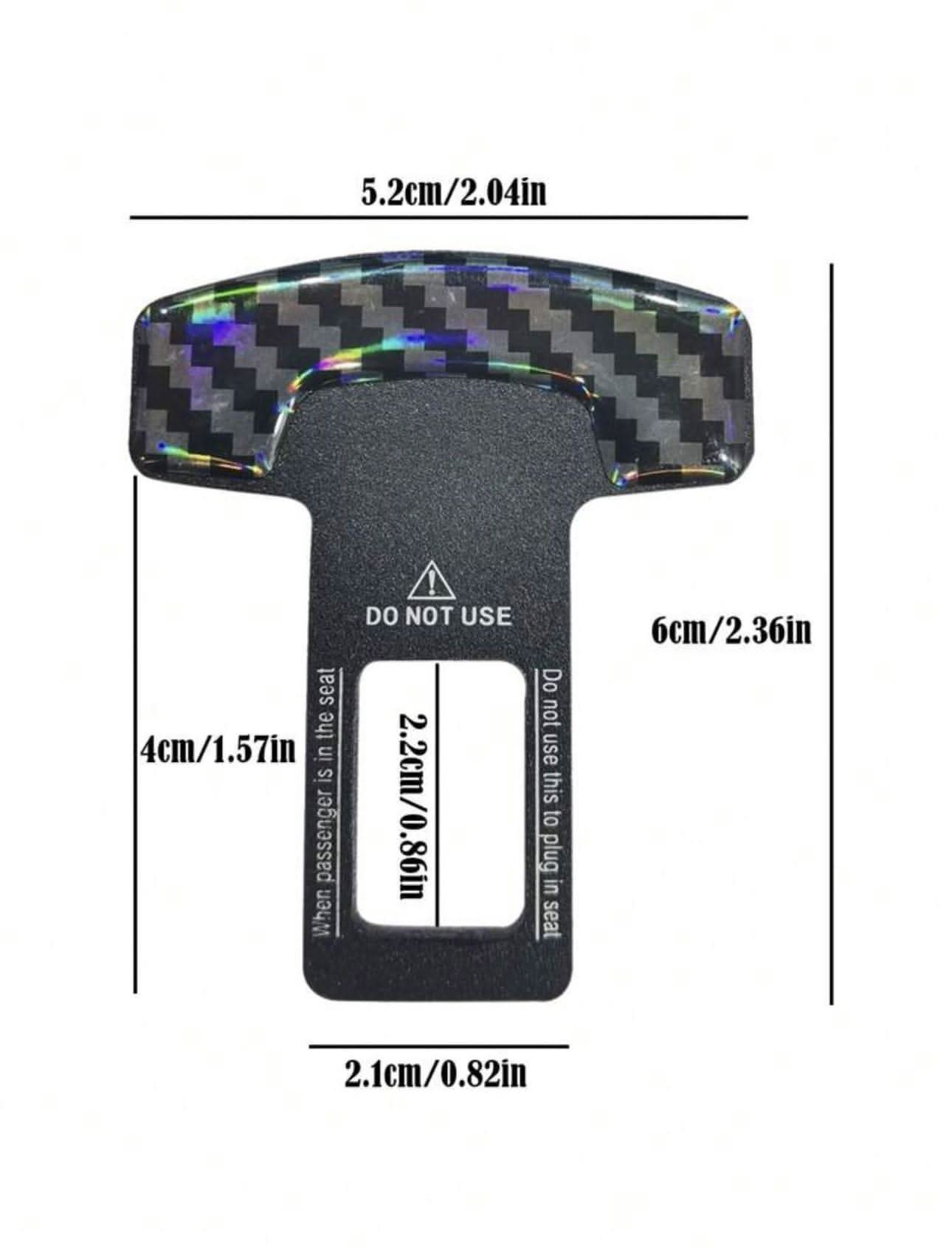 Carbon Fiber seleclips - Stilfuld og praktisk seleholder for øget komfort - Carlevel - 
