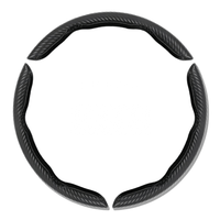 Ratdæksel - Carbon Fiber Look 38,5 cm Universal Fit - Produktbillede Set forfra | Carlevel