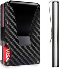 Carbonfiber pung med RFID-beskyttelse - Elegant og sikker pung i carbonfiber - Carlevel - 
