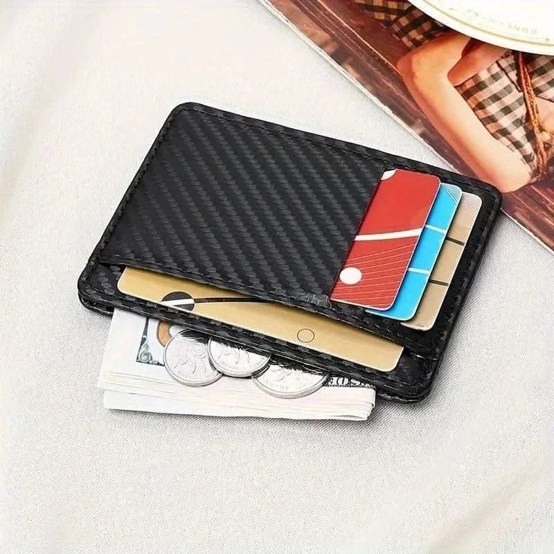 Carbon Fiber Wallet - Stilfuld og holdbar Carbon Fiber Wallet til sikker opbevaring - Carlevel - 