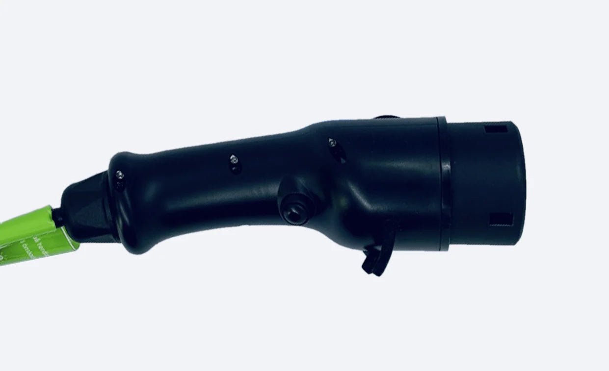 Ladekabel Type 2 til husholdningsstik 230V 6–16A – Evconnect – emballage og indhold | Evconnect