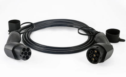 EVconnect Ladekabel Type 2 til Type 2 – 3,7 kW 230 V 16 A 1 - fase - Carlevel - Ladekabler til ladepost/ladeboks (Mode 3)