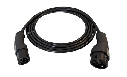 EVconnect Ladekabel Type 2 til Type 2 – 7,4 kW 230 V 32 A 1 - fase - Carlevel - Ladekabler til ladepost/ladeboks (Mode 3)