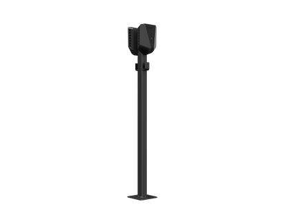 Ladestolpe S-Line Base til Easee - 2-vejs - Sort - Kabelophæng - 25 mm² - nærbillede detaljer | S-Line