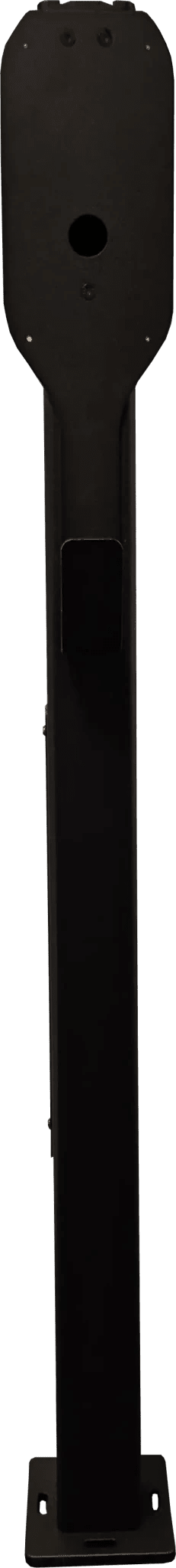 Ladestolpe S-Line Base til DEFA Power - 1-vejs - Sort - Kabelophæng - emballage og indhold | S-Line