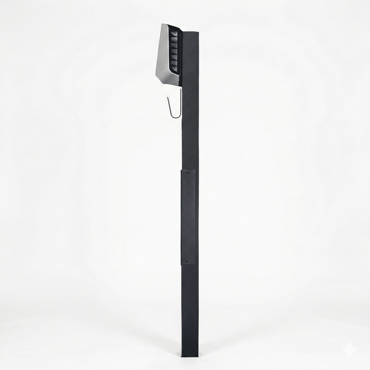 Ladestolpe Easee 1 - road S - line Base - Sort - Kabelophæng - 25 mm² - Carlevel - Ladestolpe til ladeboks
