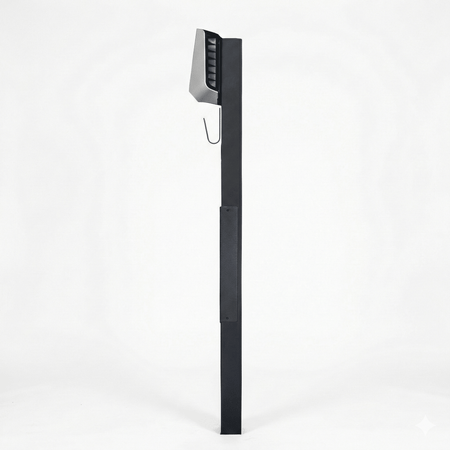 Ladestolpe Easee 1 - road S - line Base - Sort - Kabelophæng - 25 mm² - Carlevel - Ladestolpe til ladeboks