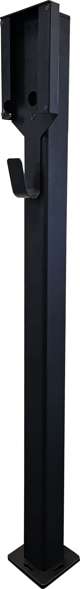 Ladestolpe Zaptec Go 1-vejs S-Line Base - sort - 25 mm² - emballage og indhold | S-Line