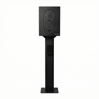 Ladestolpe Zaptec Go 1-vejs S-Line Base - sort - 25 mm² - produktbillede forfra | S-Line